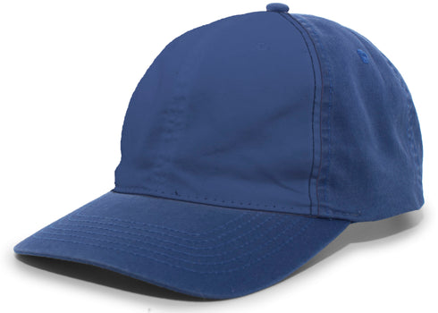 Pacific Headwear Vintage Buckle Strap Adjustable Cap (V57), Color 'Royal'